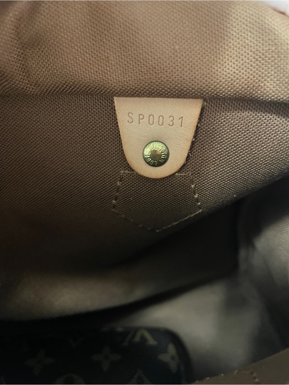 Louis Vuitton Brown Speedy 25 Monogram Canvas Satchel with Tan Leather Trim - Picture 3 of 10